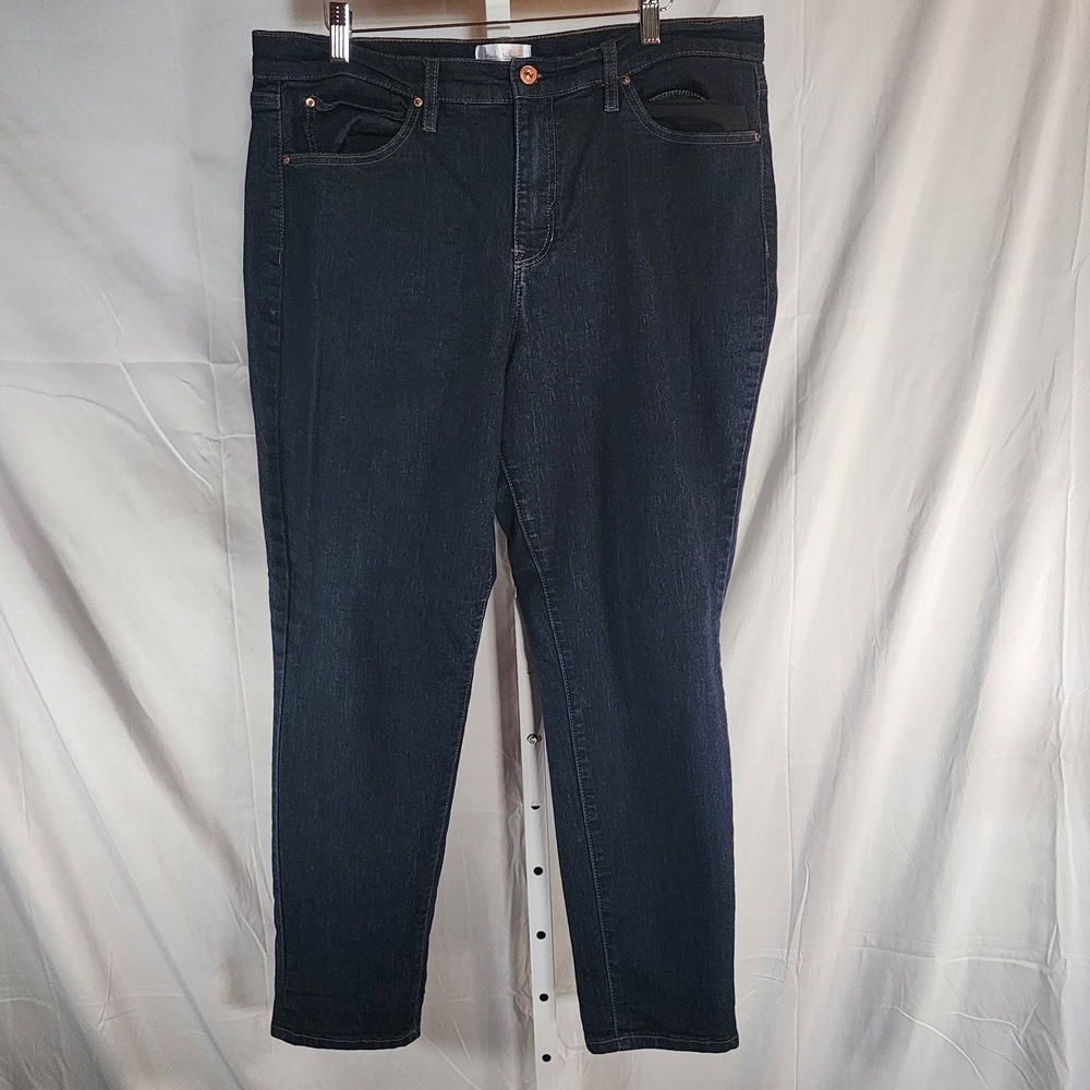 Dark Blue Denim Jeans